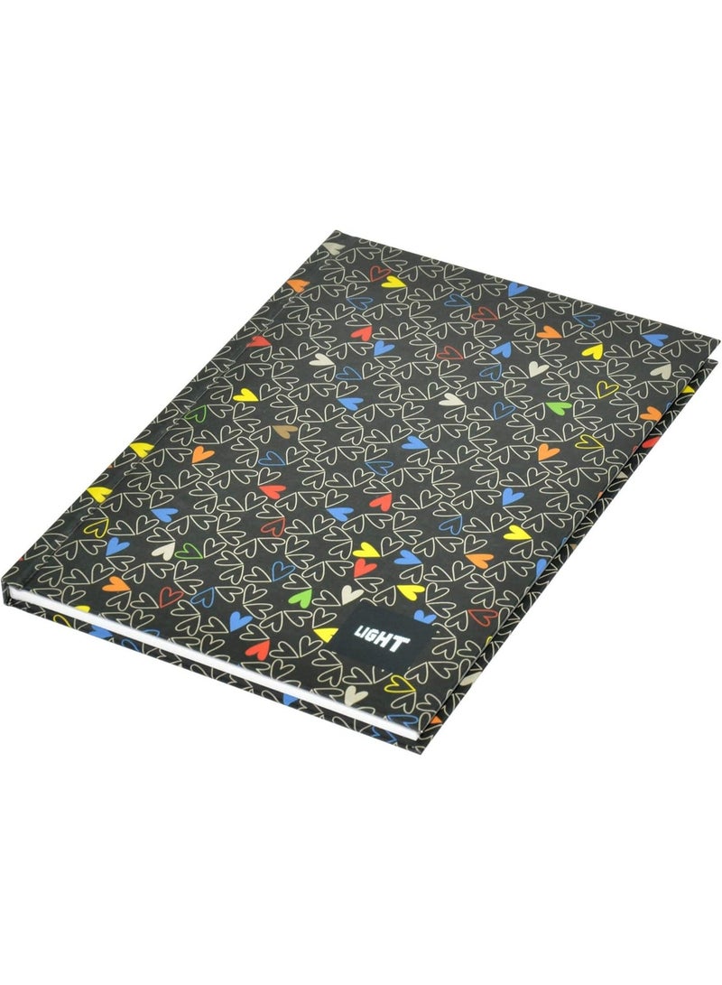 FIS Light Light Hard Cover A5 Single RuLED Notebook (100 Sheets) 5 Piece - LINBA51704 - Image 3